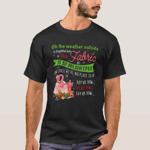 Oh het weer buiten is vreselijk maar deze FABRI T-shirt