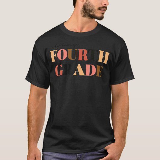 Oh hey 4e klas t-shirt (Voorkant)