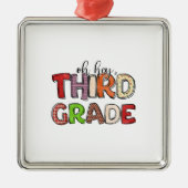 Oh Hey derde graad Metalen Ornament (Voorkant)