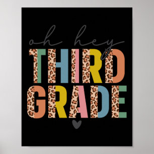 Oh Hey Derde Klas Terug Naar School Studenten 3e G Poster
