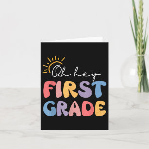 Oh Hey Eerste graad leraar student 1ste graad teru Kaart