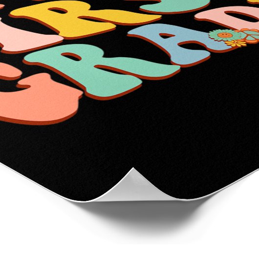 Oh Hey Eerste graad terug naar school 1e graad Tea Poster (Hoek)