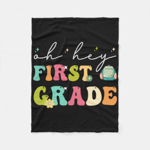 Oh Hey Eerste Klas Grappige Ck Naar School Fleece Deken
