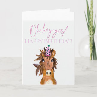 Oh Hey Meisje!  Gefeliciteerd! Kaart