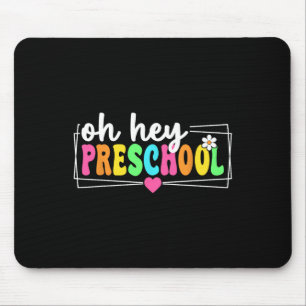 Oh Hey Peuterspeelzaal Terug naar school Leraren S Muismat