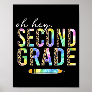 Oh Hey Tweede Klas Terug Naar School Leerling 2de  Poster