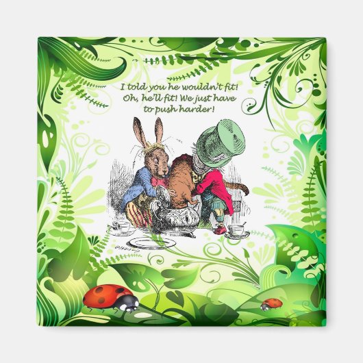 Oh, hij zal passen! 1 magneet (Voorkant)