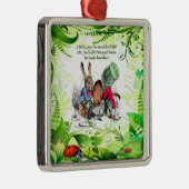 Oh, hij zal passen! 1 metalen ornament (Rechts)