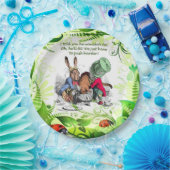 Oh, hij zal passen! 1 papieren bordje (Feest)