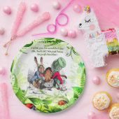 Oh, hij zal passen! 1 papieren bordje (Feest)