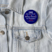 OH HILLLL, JA! RONDE BUTTON 5,7 CM (In situ)