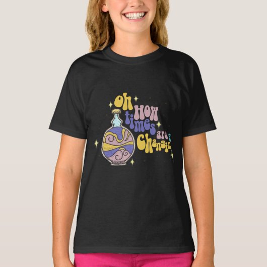 Oh Hoe de tijd verandert T-shirt (Voorkant)