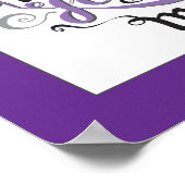 Oh, hoe hij van me houdt Bijbel citaat woordkunst  Poster (Hoek)