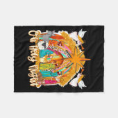 Oh Holy Night Christian Nativity Scene Christmas R Fleece Deken (Voorkant (Horizontaal))