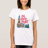 Oh Holy Night Christmas T-shirt (Voorkant)
