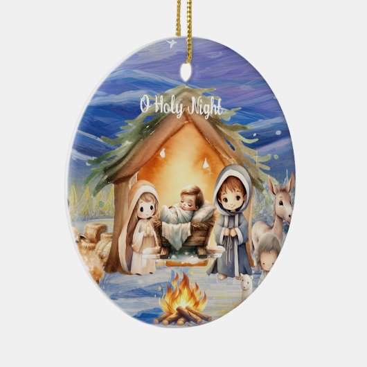 Oh Holy Night Kerst Ornament (Rechts)