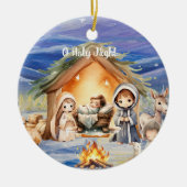 Oh Holy Night Kerst Ornament (Voorkant)