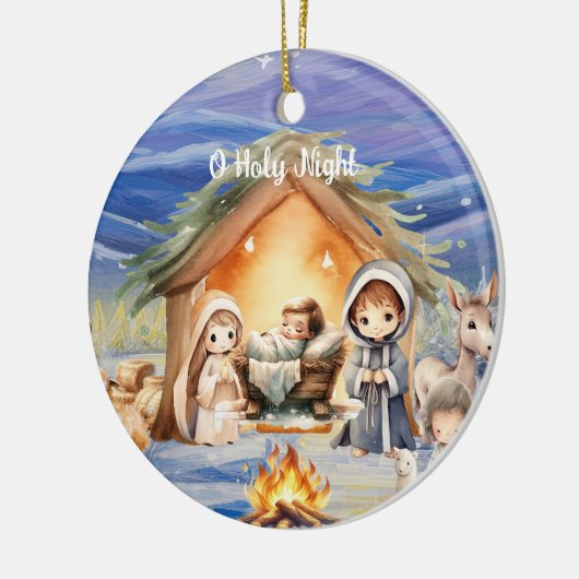 Oh Holy Night Kerst Ornament (Links)