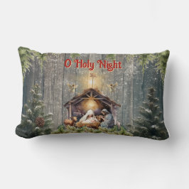 Oh Holy Night Lumbar Pillow Kussen