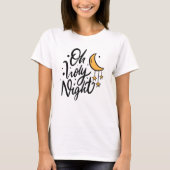 Oh Holy Night Moon T-shirt (Voorkant)