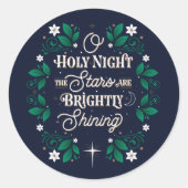 Oh Holy Night Stickers (Voorkant)