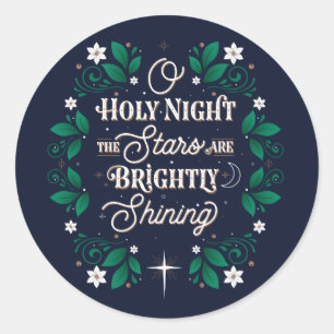 Oh Holy Night Stickers