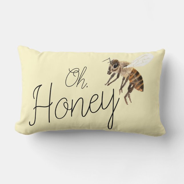 Oh Honey Pillow Kussen (Voorkant)