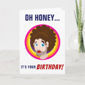 Oh Honey Queer Gelukkige Verjaardag Kaart (Voorkant)