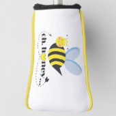 Oh Honey Valentijns  bijenkoningin karakter met ti Golfheadcover (Draai 90)