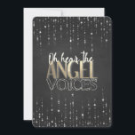 Oh, hoor de Angel Voices foto kerst Kaart<br><div class="desc">Oh,  hoor de Angel Voices foto kerst Kaart</div>
