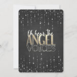 Oh hoor de Angel Voices-kerstkaart Feestdagenkaart<br><div class="desc">Oh hoor de Angel Voices-kerstkaart</div>