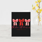 Oh How He Loves Us, Christian Valentine Bible Vers Kaart (Gele Bloem)