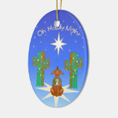 Oh Howly Night Keramisch Ornament (Links)