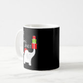 Oh I Cked The Wrong White Elephant Ugly Christmas Koffiemok (Voorkant links)