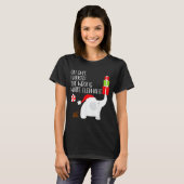 Oh I Cked The Wrong White Elephant Ugly Christmas T-shirt (Voorkant volledig)