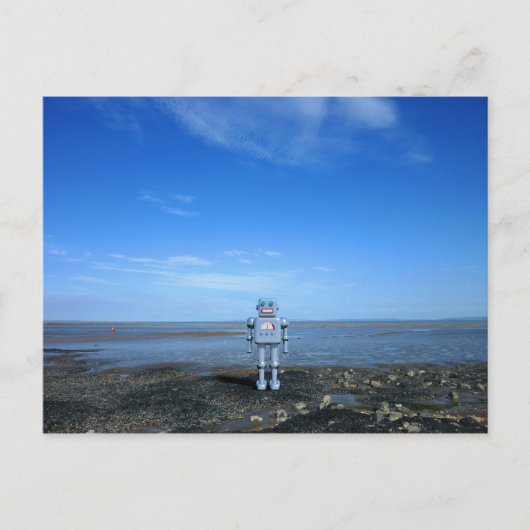 Oh, ik wil graag naast de zee zijn briefkaart (Voorkant)