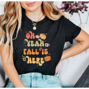 Oh ja Herfst is hier Herfst quote T-shirt