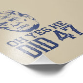 Oh ja, hij deed 47 Trump 2024 Foto Afdruk (Hoek)