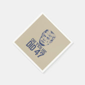 Oh ja, hij deed 47 Trump 2024 Servet (Hoek)