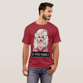 Oh ja honing drag queen yas queen drag kleding t-shirt (Voorkant volledig)