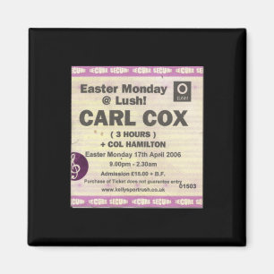 Oh Ja Oh Ja Oh Ja Portrush Ticket Sticker Magneet