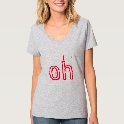 OH! JE BENT WOW. T-SHIRT (Voorkant)