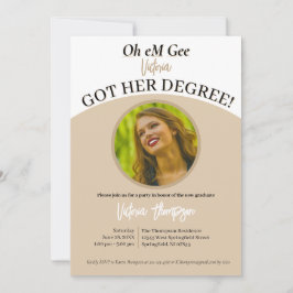 Oh jee, ze hebben hun diploma! Grappig Afstuderen Kaart