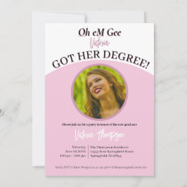Oh jee, ze hebben hun diploma! Grappig Afstuderen Kaart