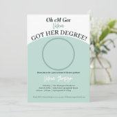 Oh jee, ze hebben hun diploma! Grappig Afstuderen Kaart (Staand voorkant)