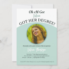 Oh jee, ze hebben hun diploma! Grappig Afstuderen Kaart