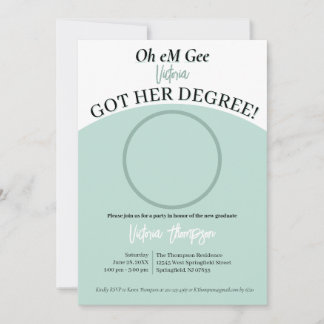 Oh jee, ze hebben hun diploma! Grappig Afstuderen Kaart