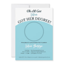 Oh jee, ze hebben hun diploma! Grappig Afstuderen