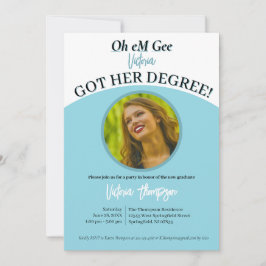 Oh jee, ze hebben hun diploma! Grappig Afstuderen Kaart