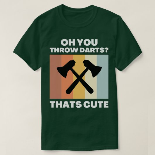 Oh, jij goot Darts T-shirt (Design voorkant)
